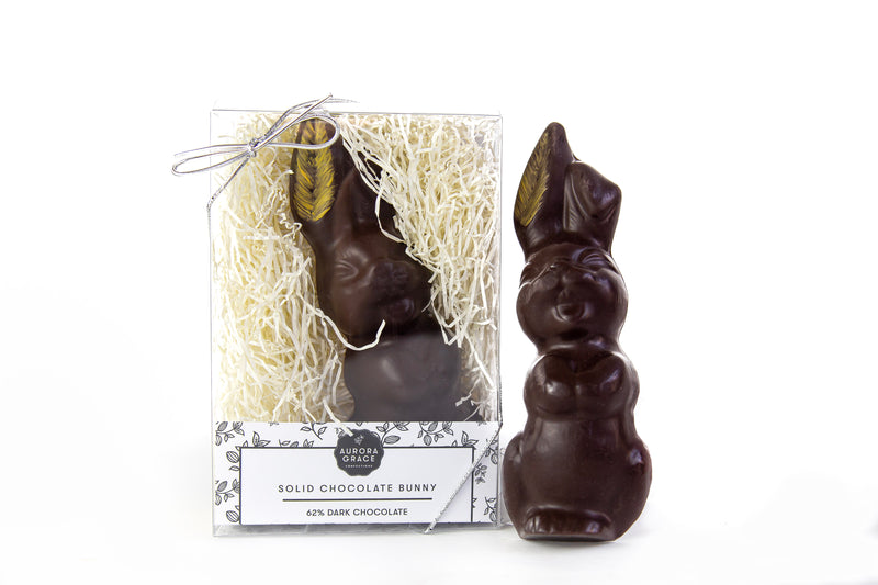 Dark Chocolate Solid Easter Bunny - Available after 4/1