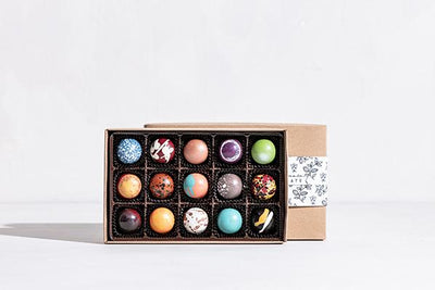 Box of 15 Hand Painted Bonbons