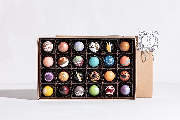 Box of 24 Hand Painted Bonbons