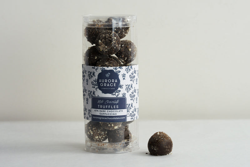 Dark Chocolate Coffee Ganache Truffles